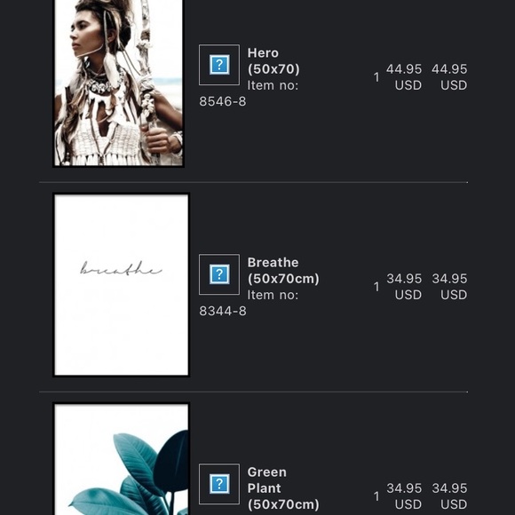 Desenio The Dream Poster with Frame - Picture 4 of 4